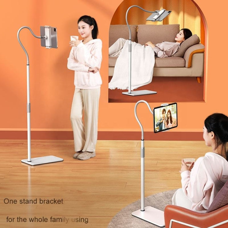 SSKY L6 Bedside Sofa Live Landing Phone Tablet Computer Bracket, Style:, L6 Base Heavy Telescopic Version (White), L6 Phone Version (White), L6 Phone Version (Black), L6 Base Heavy Version (White), L6 Base Heavy Version (Black)                         ...
