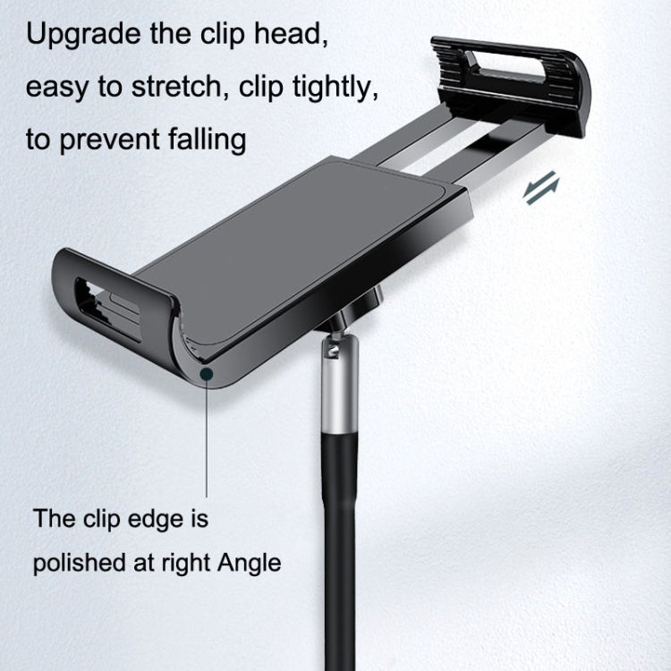 SSKY L6 Bedside Sofa Live Landing Phone Tablet Computer Bracket, Style:, L6 Base Heavy Telescopic Version (White), L6 Phone Version (White), L6 Phone Version (Black), L6 Base Heavy Version (White), L6 Base Heavy Version (Black)                         ...