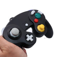 Load image into Gallery viewer, 2 PCS Single Point Vibrating Controller Wired Game Controller For Nintendo NGC / Wii, White, Pink, Yellow, Red, Purple, Green, Blue, Black, Silver, Orange