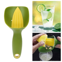 Load image into Gallery viewer, Manual Fruit Lemon Juicer Kitchenware, Green, Dark Grey