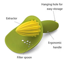 Load image into Gallery viewer, Manual Fruit Lemon Juicer Kitchenware, Green, Dark Grey
