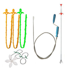 Load image into Gallery viewer, Kitchen Pipe Dredge Hook Sewer Toilet Anti-Blocking Sink Dredge Kit, Style:, 6 PCS/Set-1M, 6 PCS/Set-1.5M, 6 PCS/Set-3, 6 PCS/Set-4
