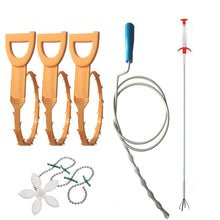 Load image into Gallery viewer, Kitchen Pipe Dredge Hook Sewer Toilet Anti-Blocking Sink Dredge Kit, Style:, 6 PCS/Set-1M, 6 PCS/Set-1.5M, 6 PCS/Set-3, 6 PCS/Set-4