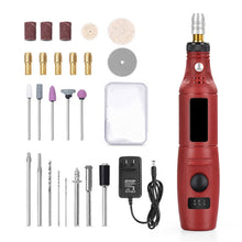 Load image into Gallery viewer, Mini Electrical Engraving Pen Cutting And Polishing Electrical Grinder Tool Set, US Plug, US Plug(Red), US Plug(Grey), US Plug(Green)