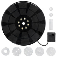 Load image into Gallery viewer, Colorful Lamp Battery Solar Fountain Floating Landscape Fountain, Colorful Lamp Fountain
