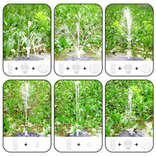 Load image into Gallery viewer, Colorful Lamp Battery Solar Fountain Floating Landscape Fountain, Colorful Lamp Fountain