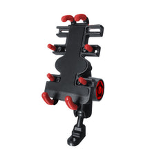 Load image into Gallery viewer, Motorcycle Metal Navigation Mobile Phone Bracket,Style:, Rearview Mirror Installation (Anti-theft), Rearview Mirror Installation (Hand Twist), Thin Tube Fixation (Anti-theft), Thin Tube Fixation (Hand Twist), Handle Installation (Anti-theft)           ...
