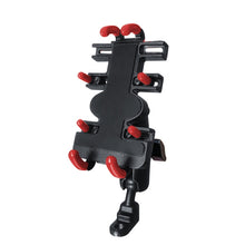 Load image into Gallery viewer, Motorcycle Metal Navigation Mobile Phone Bracket,Style:, Rearview Mirror Installation (Anti-theft), Rearview Mirror Installation (Hand Twist), Thin Tube Fixation (Anti-theft), Thin Tube Fixation (Hand Twist), Handle Installation (Anti-theft)           ...