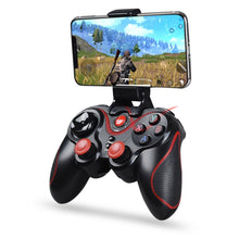 Load image into Gallery viewer, S6 Wireless Bluetooth Game Controller Handle With Bracket &amp; Receiver For Android / IOS / PC
