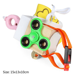 Children Montessori Busy Board Puzzle Unlocking Toy Early Education Toy, Style: