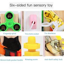 Load image into Gallery viewer, Children Montessori Busy Board Puzzle Unlocking Toy Early Education Toy, Style: