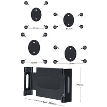 Load image into Gallery viewer, Curved Adhesive Car Instrument Table Bracket Car Mobile Phone Bracket Plastic Clamp Arm Style:, Small 4 Claw, Large 4 Claw, Plastic Clamp Arm