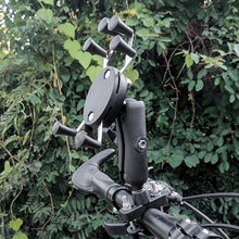 Load image into Gallery viewer, Eagle Claws X-Type Six-Claw Metal Mobile Phone Back Clip Bicycle Motorcycle Mobile Phone Holder, Black, Red, Green