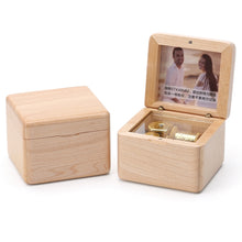 Load image into Gallery viewer, Frame Style Music Box Wooden Music Box Novelty Valentine Day Gift,Style: