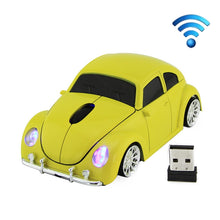 Load image into Gallery viewer, CM0010B 1200 DPI 3-keys Car Shape Wireless Mouse, Yellow, Red, Blue, Black