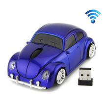 Load image into Gallery viewer, CM0010B 1200 DPI 3-keys Car Shape Wireless Mouse, Yellow, Red, Blue, Black