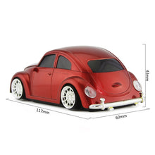Load image into Gallery viewer, CM0010B 1200 DPI 3-keys Car Shape Wireless Mouse, Yellow, Red, Blue, Black