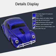 Load image into Gallery viewer, CM0010B 1200 DPI 3-keys Car Shape Wireless Mouse, Yellow, Red, Blue, Black