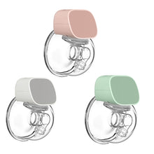 Load image into Gallery viewer, Wearable Automatic Breast Pump Massage Hands-free Invisible Wireless Large Suction Breast Pump, S9 - English - Gray, S9 - English - Pink, S9 - English - Green, S12 - English - White
