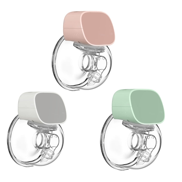 Wearable Automatic Breast Pump Massage Hands-free Invisible Wireless Large Suction Breast Pump, S9 - English - Pink, S9 - English - Green, S9 - English - Gray, S12 - English - White