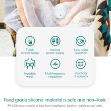 Load image into Gallery viewer, Wearable Automatic Breast Pump Massage Hands-free Invisible Wireless Large Suction Breast Pump, S4DW - English, S9 - English - Gray, S9 - English - Pink, S9 - English - Green, S10 - English - White Blue, S10 - English - Gray, S12 - English - White     ...