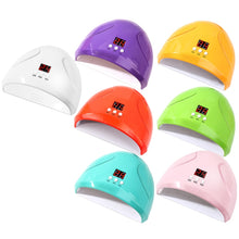 Load image into Gallery viewer, Smart Sensor Nail Phototherapy Lamp Manicure Tool Baking Lamp, Red, Yellow, Blue, Purple, Green, Pink, White