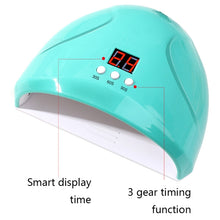 Load image into Gallery viewer, Smart Sensor Nail Phototherapy Lamp Manicure Tool Baking Lamp, Red, Yellow, Blue, Purple, Green, Pink, White