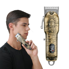 Load image into Gallery viewer, RESUXI Retro Piaget Hair Clipper LCD Digital Display High-Power Hair Clipper, JM-106 EU Plug, JM-106 US Plug