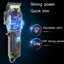 Load image into Gallery viewer, RESUXI Retro Piaget Hair Clipper LCD Digital Display High-Power Hair Clipper, JM-106 EU Plug, JM-106 US Plug