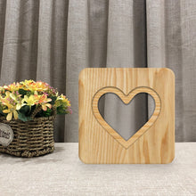 Load image into Gallery viewer, FS-T2158W Romantic Valentine Birthday Gift Wooden Night Light Home Decoration Decoration, Valentine