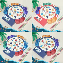 Load image into Gallery viewer, Magnetic Fishing Toy Children Educational Multifunctional Music Rotating Fishing Plate
