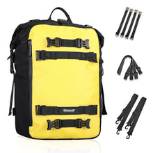 Load image into Gallery viewer, Rhinowalk Multi-Function Motorcycle Rear Seat Bag Combination Rear Shelf Pannier, Black 10L, Yellow 10L, Black 20L, Yellow 20L, Black 30L, Yellow 30L