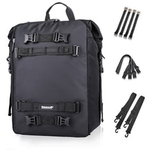 Load image into Gallery viewer, Rhinowalk Multi-Function Motorcycle Rear Seat Bag Combination Rear Shelf Pannier, Black 10L, Yellow 10L, Black 20L, Yellow 20L, Black 30L, Yellow 30L