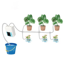Load image into Gallery viewer, G89456 Solar Intelligent Voice Timing Automatic Flower Watering Device Lazy Plant Dripper, Single Pump 10 Sets, Single Pump 15 Sets, Double Pump 15 Sets 10M Tube, Double Pump 20 Sets Drop 15M Tube, Double Pump 30 Sets 20M Tube