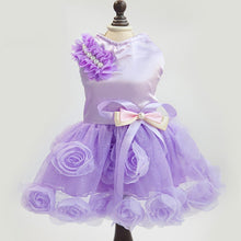 Load image into Gallery viewer, Pet Clothes Dog Spring Summer Thin Dress Rose Dress, S, M, L, XL, XXL, XS
