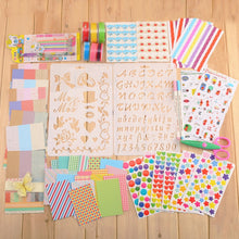 Load image into Gallery viewer, Photo Album Making DIY Accessories Set Hand Book Hand-Made Decorative Accessories, Specification：, Package 1, Package 2, Package 3