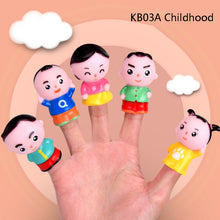 Load image into Gallery viewer, Children Early Education Finger Doll Set Animal Parent-Child Interactive Puppet Toy