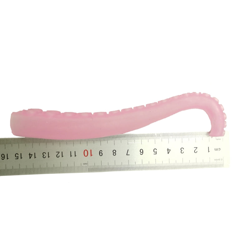 10 PCS TPR Soft Plastic Octopus Tentacles Finger Cover Toys Tricky Prank Finger Puppet, Random Color Delivery