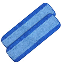 Load image into Gallery viewer, 2 PCS Fiber Mop Cleaning Pad Wet And Dry Flat Mop Cloth Suitable For Bona Series