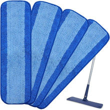 Load image into Gallery viewer, 2 PCS Fiber Mop Cleaning Pad Wet And Dry Flat Mop Cloth Suitable For Bona Series