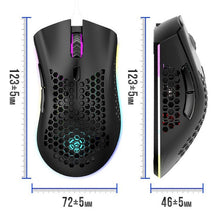 Load image into Gallery viewer, K-Snake BM600 1600 DPI 7-keys Hollow Lightweight Wireless Charging RGB Colorful Gaming Mouse, Wireless BM600 Black, Wireless BM600 White, Wireless BM600 Pink, Wireless BM600 Cyan