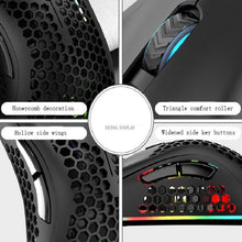 Load image into Gallery viewer, K-Snake BM600 1600 DPI 7-keys Hollow Lightweight Wireless Charging RGB Colorful Gaming Mouse, Wireless BM600 Black, Wireless BM600 White, Wireless BM600 Pink, Wireless BM600 Cyan