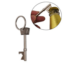 Load image into Gallery viewer, 15 PCS Key Shape Keychain Beer Bottle Opener, Key Shape