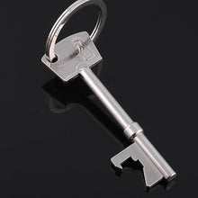 Load image into Gallery viewer, 15 PCS Key Shape Keychain Beer Bottle Opener, Key Shape