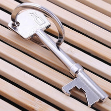 Load image into Gallery viewer, 15 PCS Key Shape Keychain Beer Bottle Opener, Key Shape