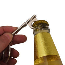 Load image into Gallery viewer, 15 PCS Key Shape Keychain Beer Bottle Opener, Key Shape