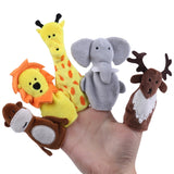 Animal Finger Dolls Plush Toys For Preschool Education