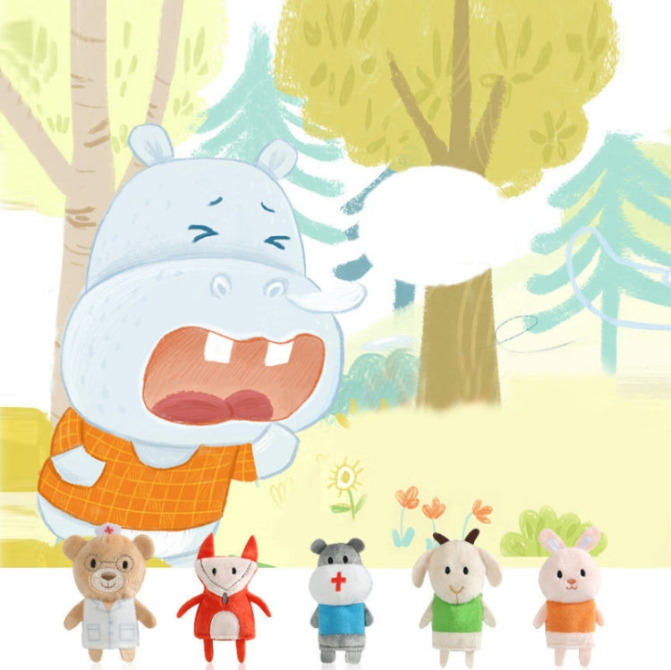 Animal Finger Dolls Plush Toys For Preschool Education