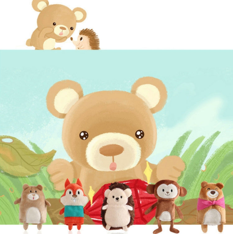 Animal Finger Dolls Plush Toys For Preschool Education