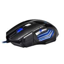 Load image into Gallery viewer, IMICE X7 2400 DPI 7-Key Wired Gaming Mouse with Colorful Breathing Light, Cable Length: 1.8m, Skin Black E-commerce Version, Sunset Yellow E-commerce Version, Skin Black Color Box Version, Sunset Yellow Color Box Version
